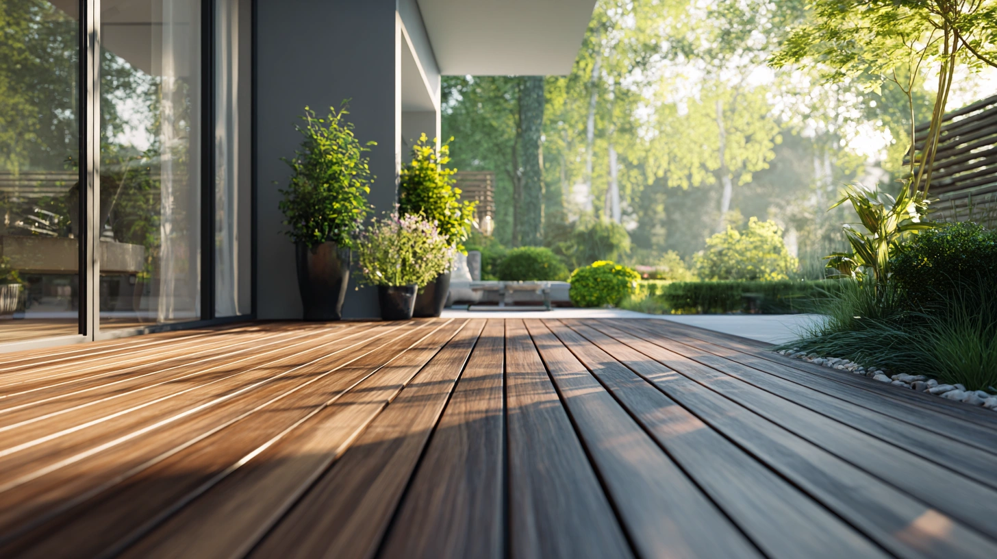 zdjęcie - Deski tarasowe egzotyczne