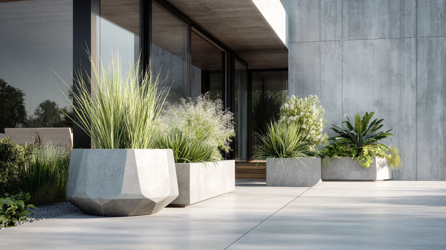 zdjęcie - Donice betonowe