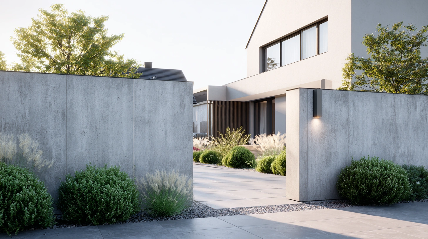 zdjęcie - Ściany ogrodzeniowe